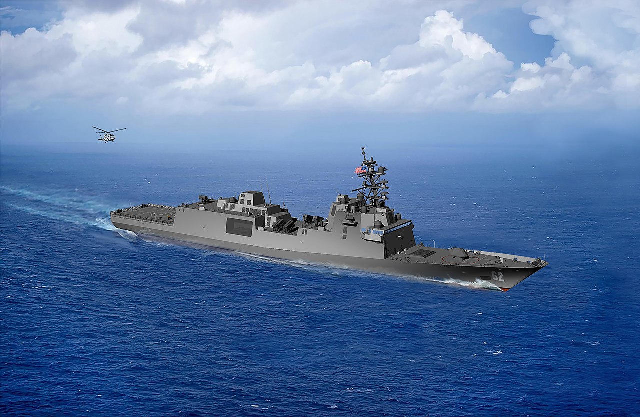 U.S. Navy guided-missile frigate FFG(X) artist rendering, April 2020